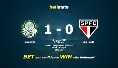 Dự đoán Palmeiras vs Sao Paulo, tỷ lệ cá cược 11/03/2025