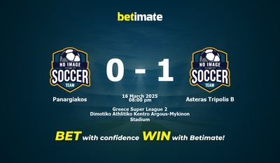 Dự đoán, tỷ lệ và mẹo cá cược Panargiakos vs Asteras Tripolis B 16/03/2025