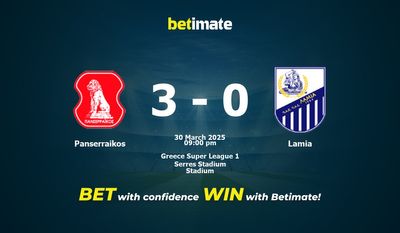 Dự đoán Panserraikos vs Lamia, Tỷ lệ cược & Mẹo cá cược 30/03/2025