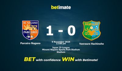 Nhận định dự đoán trận đấu Parceiro Nagano vs Vanraure Hachinohe 09/11/2024