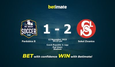 Dự đoán Pardubice B vs Sokol Zivanice, tỷ lệ và tip cá cược 12/11/2023