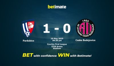 Dự đoán Pardubice vs Ceske Budejovice, tỷ lệ cá cược 10/05/2025