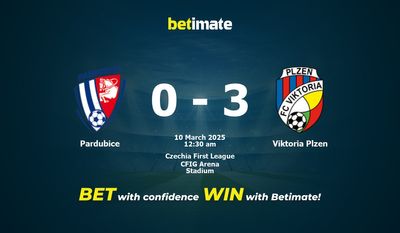 Dự đoán Pardubice vs Viktoria Plzen, Tỷ lệ cược & Mẹo cá cược 03/09/2025
