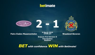 Dự đoán Patro Eisden Maasmechelen vs Waasland-Beveren, tỷ lệ và tip cá cược 09/03/2025