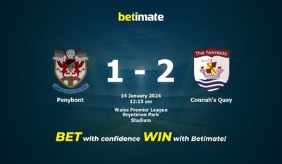Dự đoán Penybont vs Connah's Quay, tỷ lệ và mẹo cá cược 13/01/2024