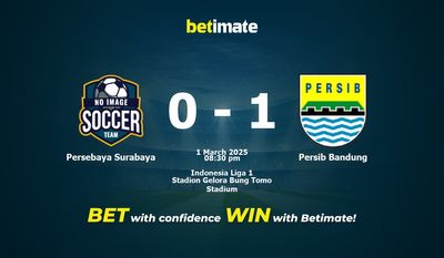 Soi kèo Persebaya Surabaya vs Persib Bandung, tỷ lệ và tip cá cược 01/03/2025