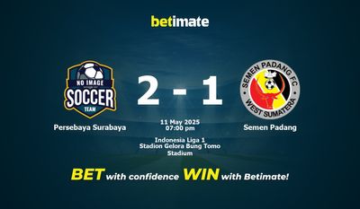 Soi kèo Persebaya Surabaya vs Semen Padang, Tỷ lệ & Mẹo cá cược 11/05/2025