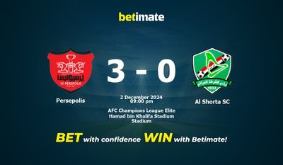 Dự đoán, Tỷ lệ cược & Mẹo cá cược Persepolis vs Al Shorta SC 12/02/2024