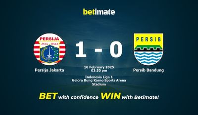 Nhận định dự đoán Persija Jakarta vs Persib Bandung, tỷ lệ cá cược 16/02/2025