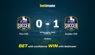 Dự đoán Peru U20 vs Ecuador U20, Tỷ lệ cược & Mẹo cá cược 20/12/2024