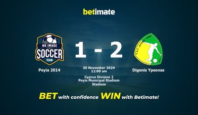 Dự đoán Peyia 2014 vs Digenis Ypsonas, Tỷ lệ cược & Mẹo cá cược 29/11/2024