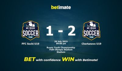 Sochi U19 vs Chertanovo U19