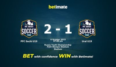 Sochi U19 vs Ural U19