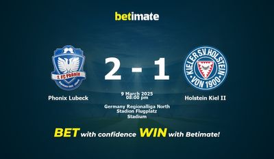 Dự đoán Phonix Lubeck vs Holstein Kiel II, Tỷ lệ cược & Mẹo cá cược 03/09/2025