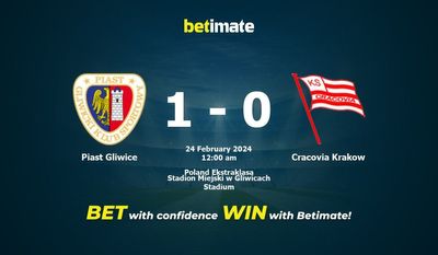 Soi kèo Piast Gliwice vs Cracovia Krakow, Tỷ lệ & Mẹo cá cược 23/02/2024