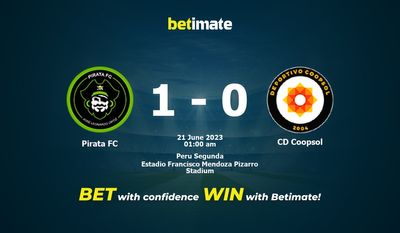 Soi kèo dự đoán Pirata FC vs CD Coopsol ngày 20/06/2023