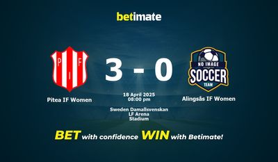 Dự đoán, tỷ lệ cược và mẹo cá cược Pitea IF Women vs Alingsås IF Women 18/04/2025