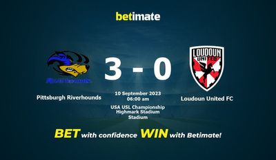 Dự đoán Pittsburgh Riverhounds vs Loudoun United FC, tỷ lệ và tip cá cược 09/09/2023