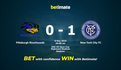 Dự đoán, tỷ lệ cược và mẹo cá cược Pittsburgh Riverhounds vs New York City FC 05/07/2025