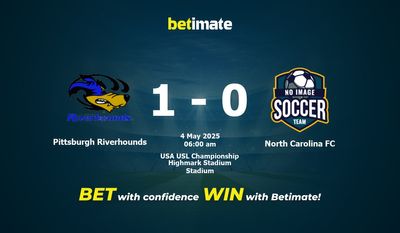 Dự đoán, tỷ lệ cược và mẹo cá cược Pittsburgh Riverhounds vs North Carolina FC 05/03/2025