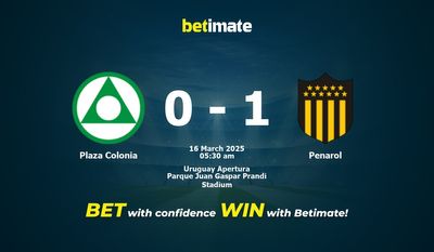 Dự đoán Plaza Colonia vs Penarol, Tỷ lệ cược & Mẹo cá cược 03/15/2025