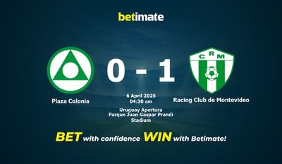 Dự đoán Plaza Colonia vs Racing Club de Montevideo, Tỷ lệ cược & Mẹo cá cược 04/05/2025