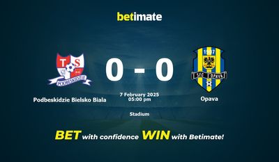 Dự đoán Podbeskidzie Bielsko Biala vs Opava, Tỷ lệ & Mẹo cá cược 07/02/2025