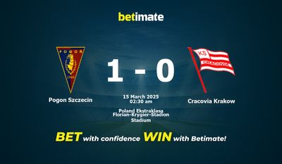 Dự đoán Pogon Szczecin vs Cracovia Krakow, Tỷ lệ cược & Mẹo cá cược 03/14/2025