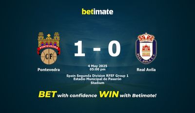 Dự đoán Pontevedra vs Real Avila, Tỷ lệ cược & Mẹo cá cược 05/04/2025