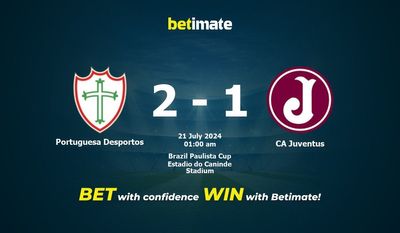Dự đoán Portuguesa Desportos vs CA Juventus, Tỷ lệ & Mẹo cá cược 20/07/2024