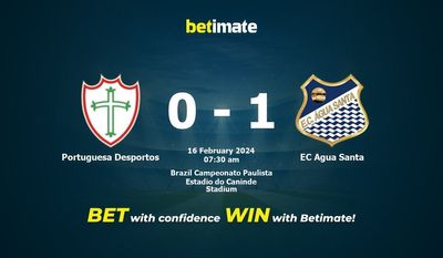 Dự đoán Portuguesa Desportos vs EC Agua Santa, Tỷ lệ & Mẹo cá cược 16/02/2024