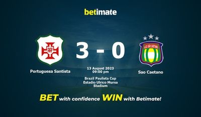 Soi kèo dự đoán Portuguesa Santista vs Sao Caetano ngày 13/08/2023