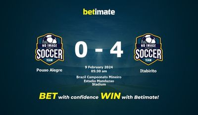 Soi kèo Pouso Alegre vs Itabirito, Tỷ lệ & Mẹo cá cược 08/02/2024