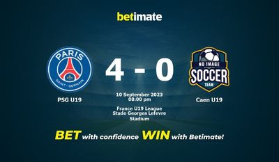Soi kèo PSG U19 vs Caen U19, Tỷ lệ & Tip cá cược 09/10/2023