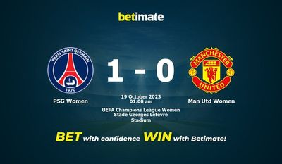 Soi kèo nữ PSG vs Man Utd Nữ, tỷ lệ cá cược 18/10/2023