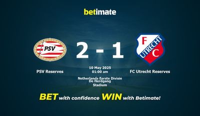 Dự đoán, Tỷ lệ cược & Mẹo cá cược PSV Reserves vs FC Utrecht Reserves 05/09/2025