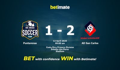 Dự đoán Puntarenas vs AD San Carlos, tỷ lệ và tip cá cược 12/04/2025