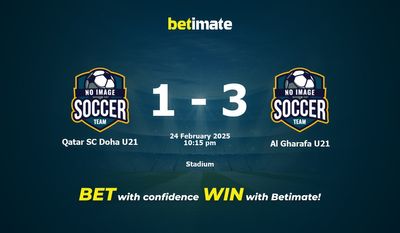 Dự đoán Qatar SC Doha U21 vs Al Gharafa U21, tỷ lệ và tip cá cược 24/02/2025