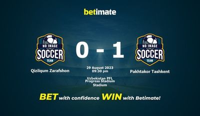 Soi kèo Qizilqum Zarafshon vs Pakhtakor Tashkent, Tỷ lệ & Mẹo cá cược 29/08/2023