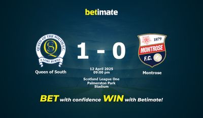 Dự đoán Queen of South vs Montrose, Tỷ lệ cược & Mẹo cá cược 04/12/2025