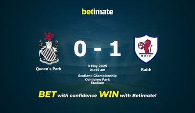 Dự đoán Queen's Park vs Raith, Tỷ lệ cược & Mẹo cá cược 05/02/2025