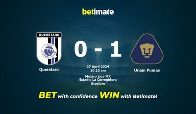 Dự đoán Queretaro vs Unam Pumas, tỷ lệ cá cược 27/04/2024