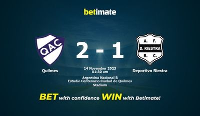 Soi kèo Quilmes vs Deportivo Riestra, Tỷ lệ & Mẹo cá cược 13/11/2023