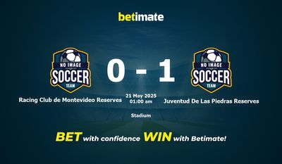Dự đoán Racing Club de Montevideo Reserves vs Juventud De Las Piedras Reserves, tỷ lệ và mẹo cá cược 20/05/2025