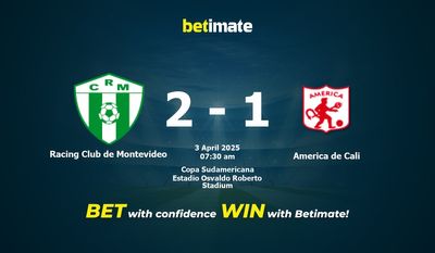 Dự đoán, Tỷ lệ cược & Mẹo cá cược Racing Club de Montevideo vs America de Cali 04/03/2025
