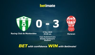 Dự đoán Racing Club de Montevideo vs Huracan, Tỷ lệ cược & Mẹo cá cược 05/08/2025