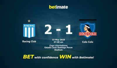 Dự đoán Racing Club vs Colo Colo, Tỷ lệ cược & Mẹo cá cược 05/15/2025