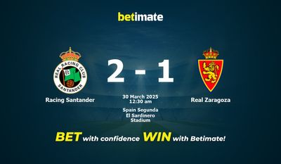 Dự đoán, Tỷ lệ cược & Mẹo cá cược Racing Santander vs Real Zaragoza 29/03/2025