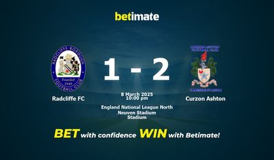Dự đoán Radcliffe FC vs Curzon Ashton, Tỷ lệ cược & Mẹo cá cược 03/08/2025