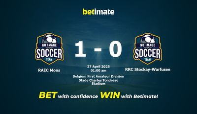 Dự đoán RAEC Mons vs RRC Stockay-Warfusee, Tỷ lệ cược & Mẹo cá cược 26/04/2025